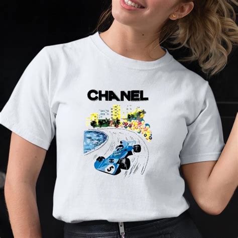 chanel formula 1 shirt buy|chanel f1 tees price.